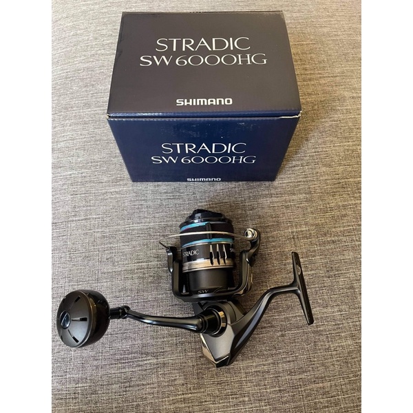 [二手美品]20 SHIMANO STRADIC SW 6000HG 鐵板紡車捲線器