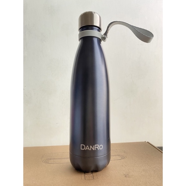 全新未使用 丹露Danro 高真空曲線瓶 500ML 316不鏽鋼保溫瓶