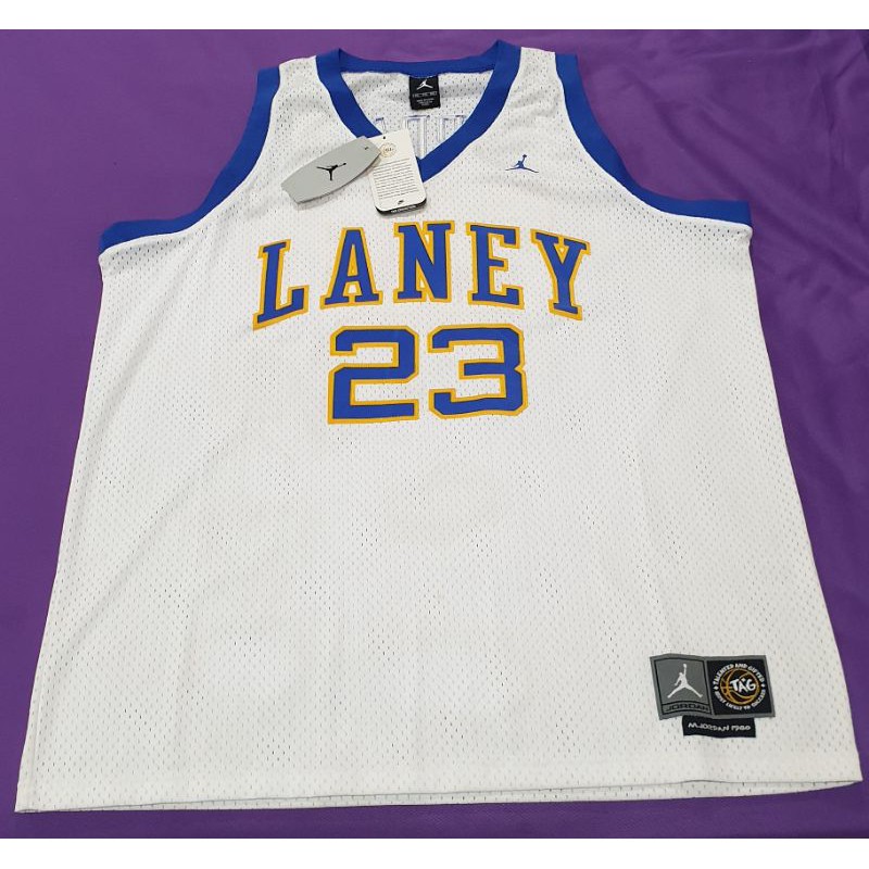 Nike Michael Jordan Laney High School Jersey 喬丹 公牛 復古 電繡 球衣