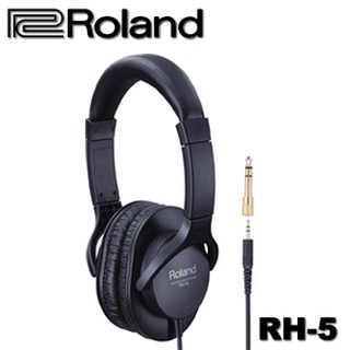 【好聲音樂器】【現貨】【公司貨】Roland RH-5 專業級監聽耳機 電鋼琴 適用 電子鼓 / 錄音 耳機