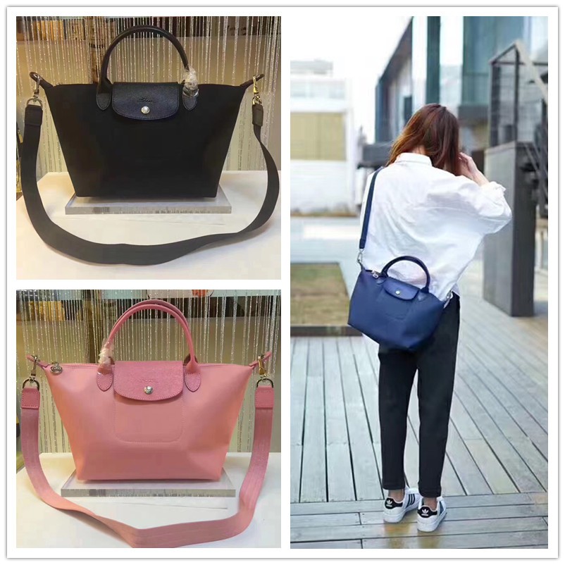法國 Longchamp Outlet Neo加厚款1621 尼龍側背手提兩用包 蝦皮購物