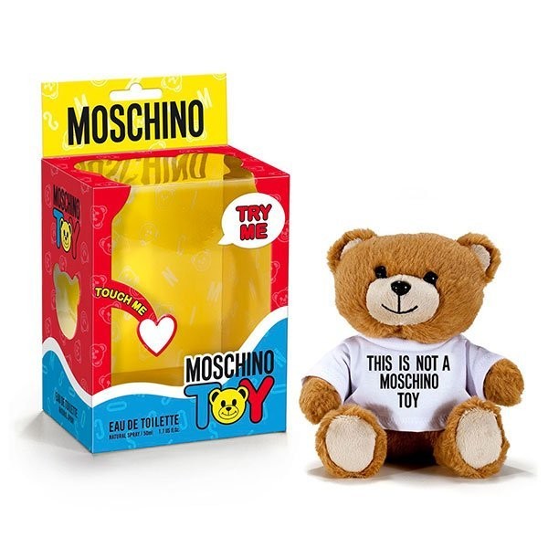 香親香愛～Moschino 熊芯未泯中性淡香水 50ml 禮盒組 TOY