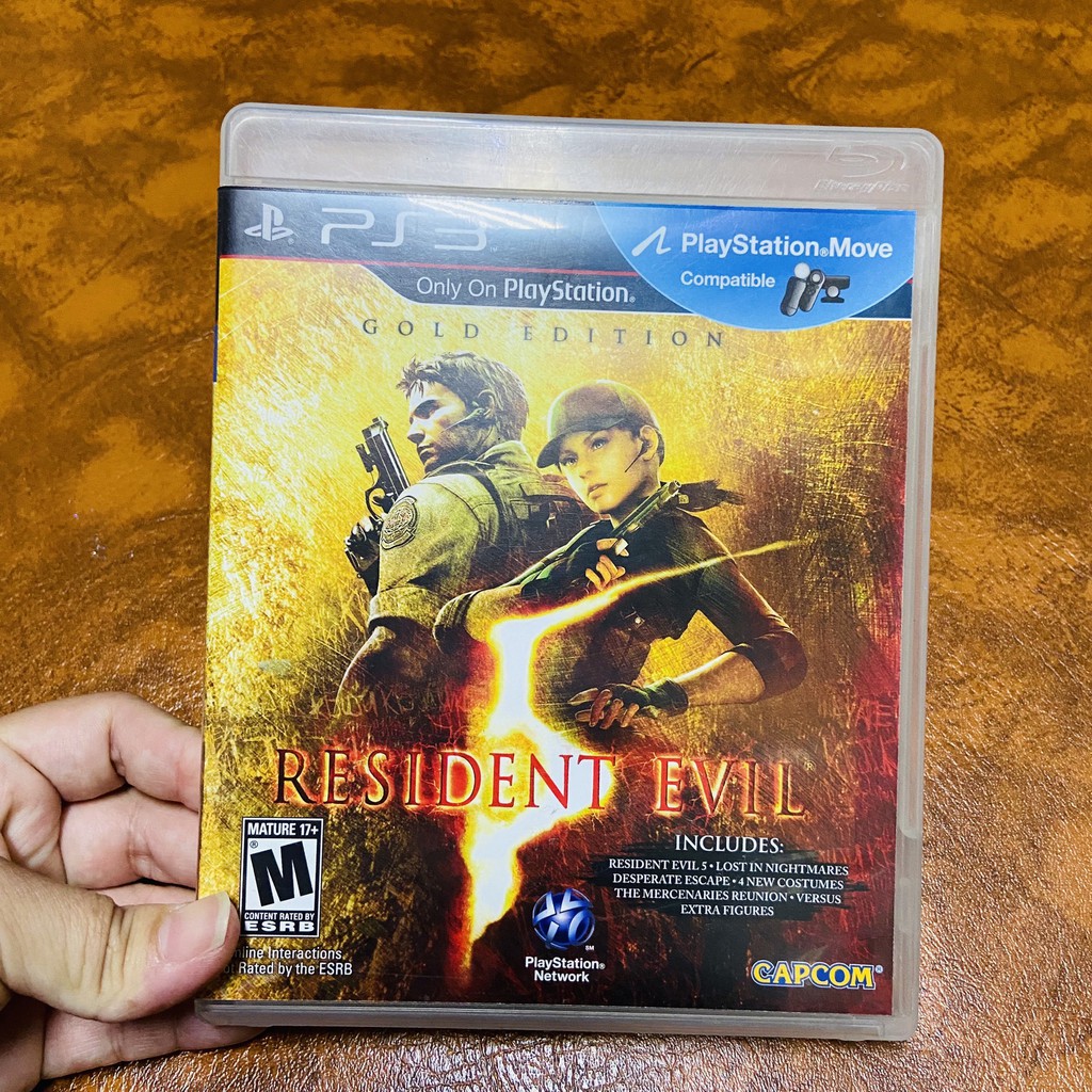 【PS3】【二手】惡靈古堡 5 黃金版 Resident Evil 5 Gold Edition