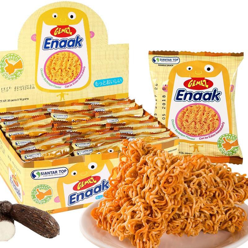 Enaak-小雞麵/原味/辣味 1盒/30小包》店商最多《一單1/箱6盒/口味可搭配