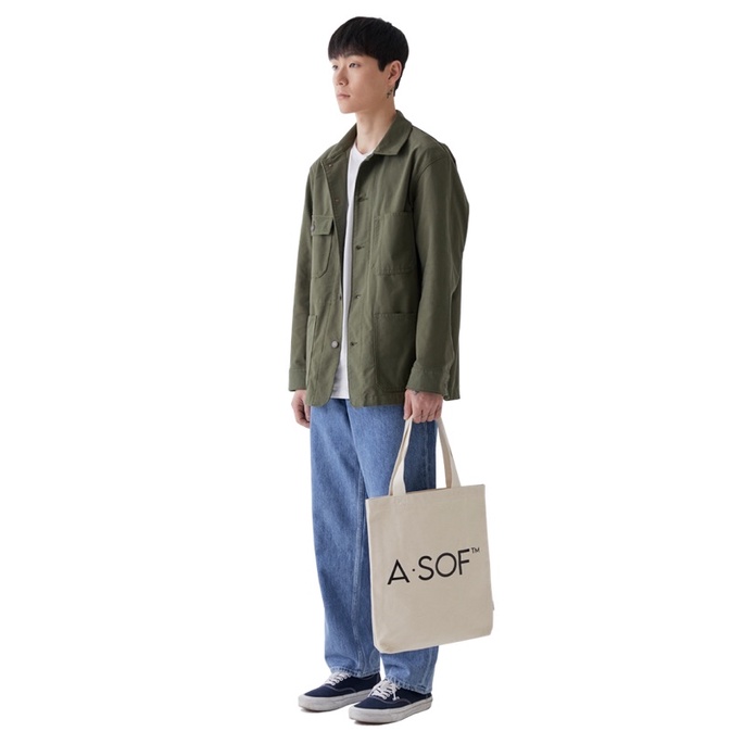 ［現貨］韓國代購🇰🇷韓國品牌A•SOF 帆布包 肩背包 手提包
