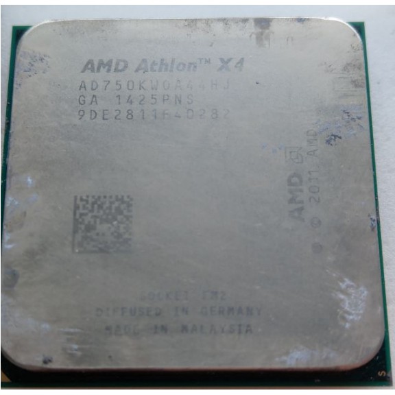 AMD Athlon  X4-740 X4 750  AD750KW0A44HJ (4核心) FM2腳位