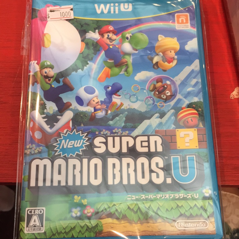 新超級瑪莉 new super Mario bros.u