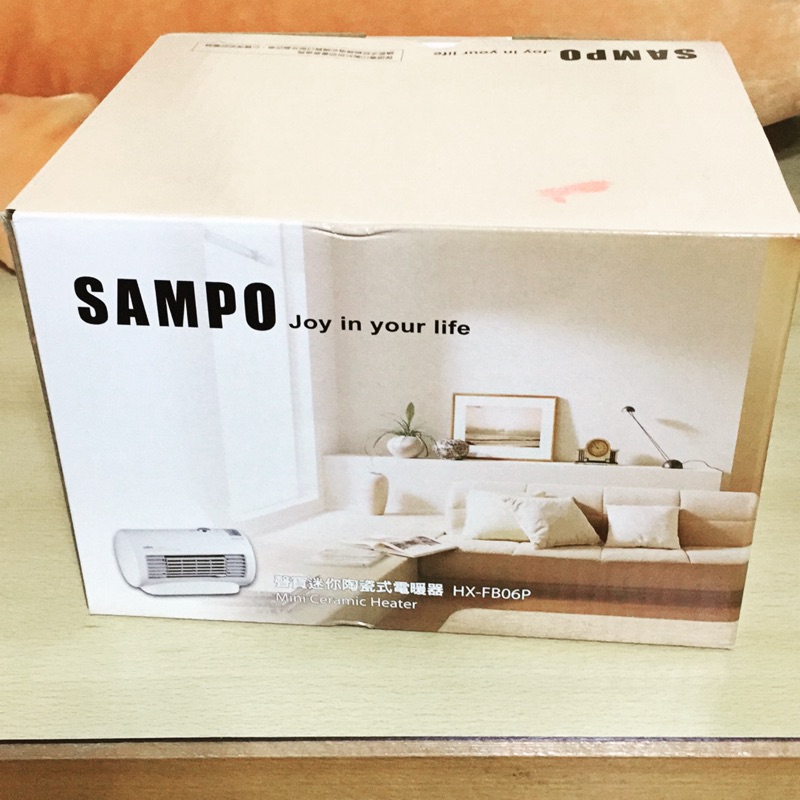 #SAMPO 聲寶/迷你陶瓷式電暖器（二手良品）