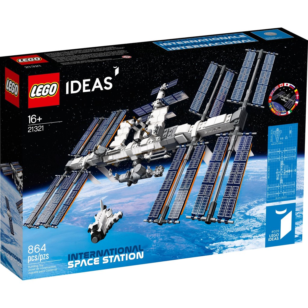 LEGO 樂高 21321 IDEAS系列 國際太空站