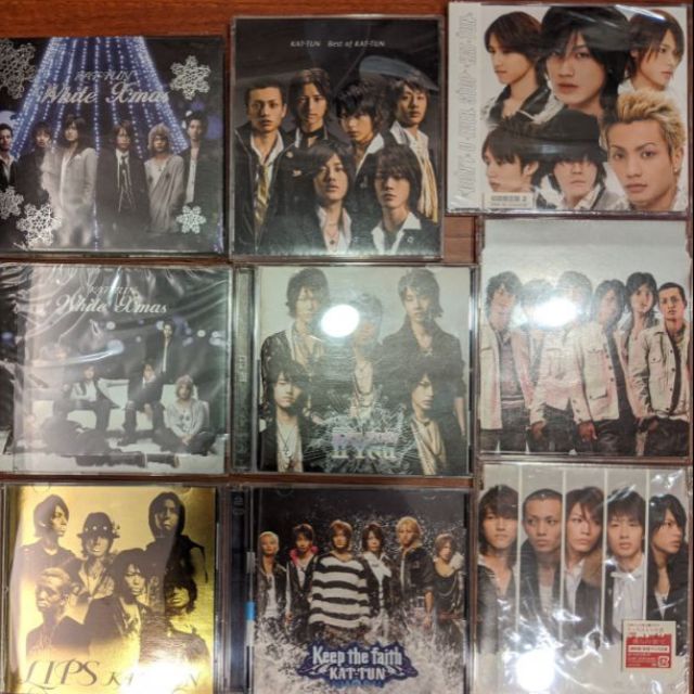 Kat Tun 早期單曲專輯dvd 台壓日版傑尼斯龜梨和也赤西仁上田龍也田中聖中丸雄一田口淳之介 蝦皮購物