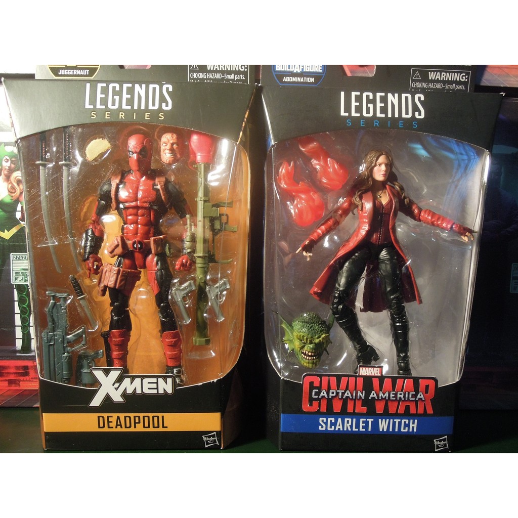 [指定買家下標]MARVEL LEGENDS 2016年 死侍+緋紅女巫