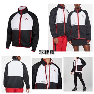 『球鞋瘋』NIKE AIR JORDAN XI Polartec 黑白紅 防風 刷毛 保暖 外套 CU1495-010
