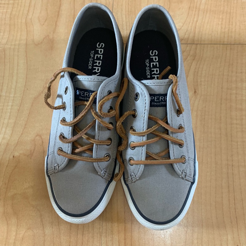 SPERRY 厚底帆布鞋