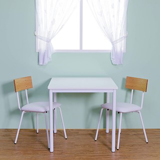 日式餐桌/餐桌/茶几桌/工作桌/白色方形餐桌 (僅桌子) 日系木作 MIT臺灣製【5984】Tasteful 特斯屋