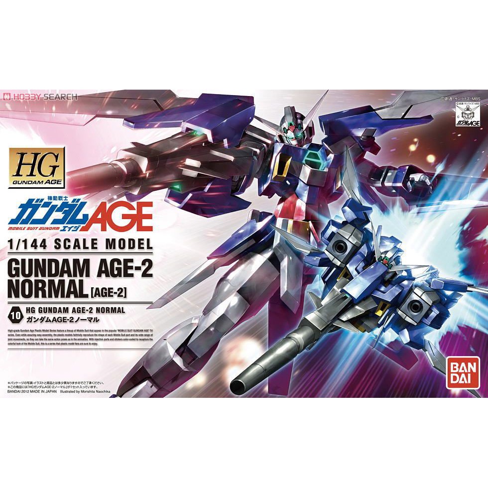 玩具寶箱 - BANDAI HG 1/144 AGE-2 基本型 Gundam AGE-2 Normal