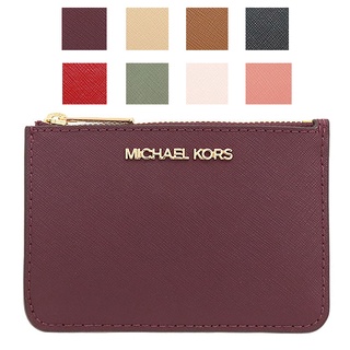 【美麗小舖】MICHAEL KORS MK 十字紋防刮真皮 鑰匙零錢包 零錢包 卡片夾 全新正品現貨在臺