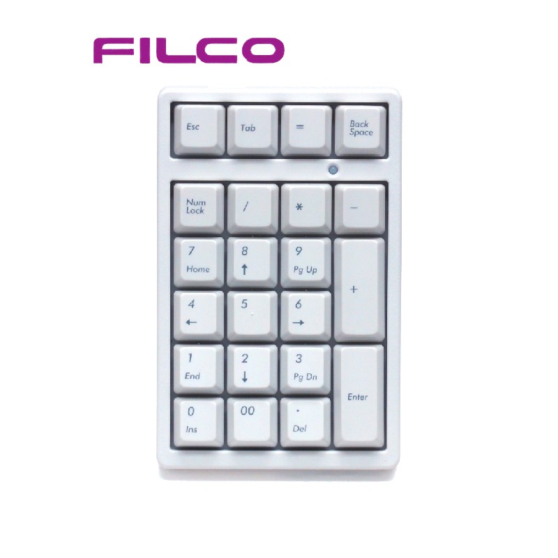 FILCO 數字鍵盤 白色/黑色 茶軸 台灣代理商 有保固