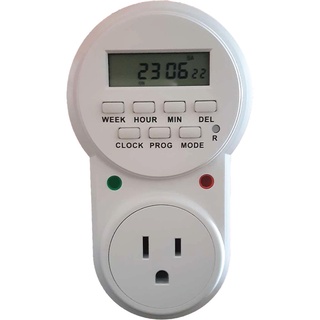 現貨 LCD顯示 設定式定時開關 自動通電斷電切換器 時間控制器