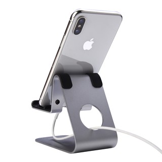 Jokitech 桌上型手機支架 iPhone支架 iPad平板支架 家用辦公用 追劇自拍直播架 灰