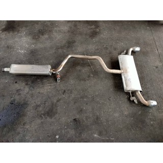 福斯 中古 正廠 GTI MK7.5 GOLF中尾雙出排氣管5Q0120BK