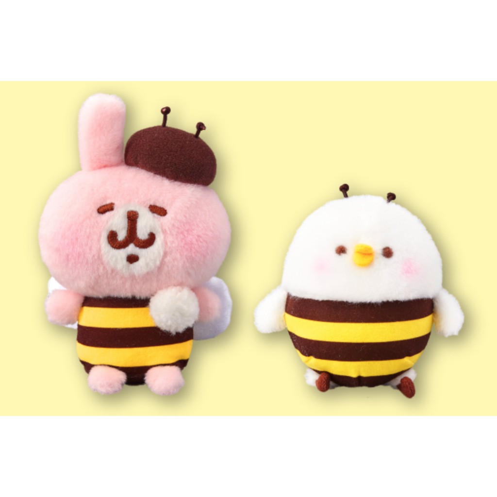 【懶熊部屋】Kanahei 日本正版 卡娜赫拉 兔兔 Usagi P助 蜜蜂系列 頭套裝 S號 玩偶 娃娃