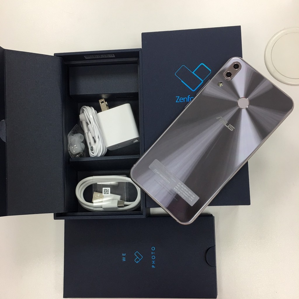Asus Zenfone 5 Ze6kl 流星銀9 9成新二手中古機 保固到 3月 蝦皮購物