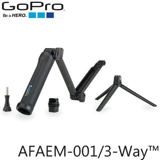 【3CTOWN】總代理公司貨 含稅附發票 GoPro AFAEM-001 三向多功能手持桿