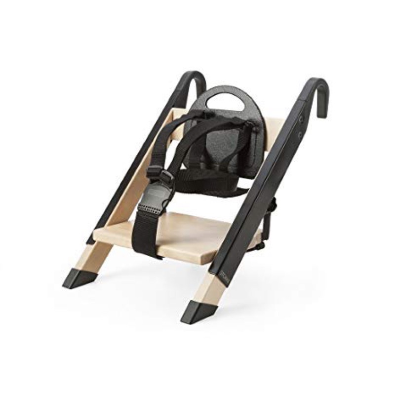 二手-Stokke HandySitt黑色兒童餐椅放+原廠提袋+原廠椅腳