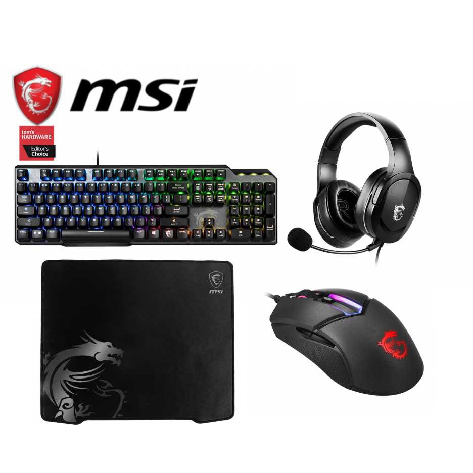 msi 微星 MSI VIGOR GK50 ELITE + GH20/GD30/GM30 機械鍵盤組合包 現貨 廠商直送