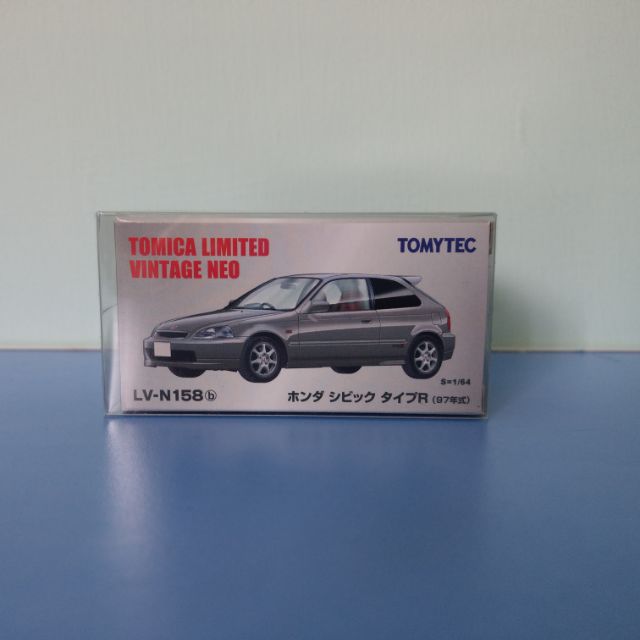 日版 TOMICA TLV-N158a HONDA 喜美typeR 97年 銀色