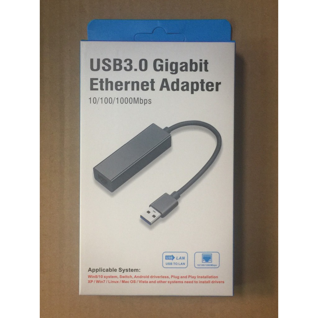NS 全新/現貨 USB 3.0 千兆有線網路卡 AX88179 支援任天堂Switch