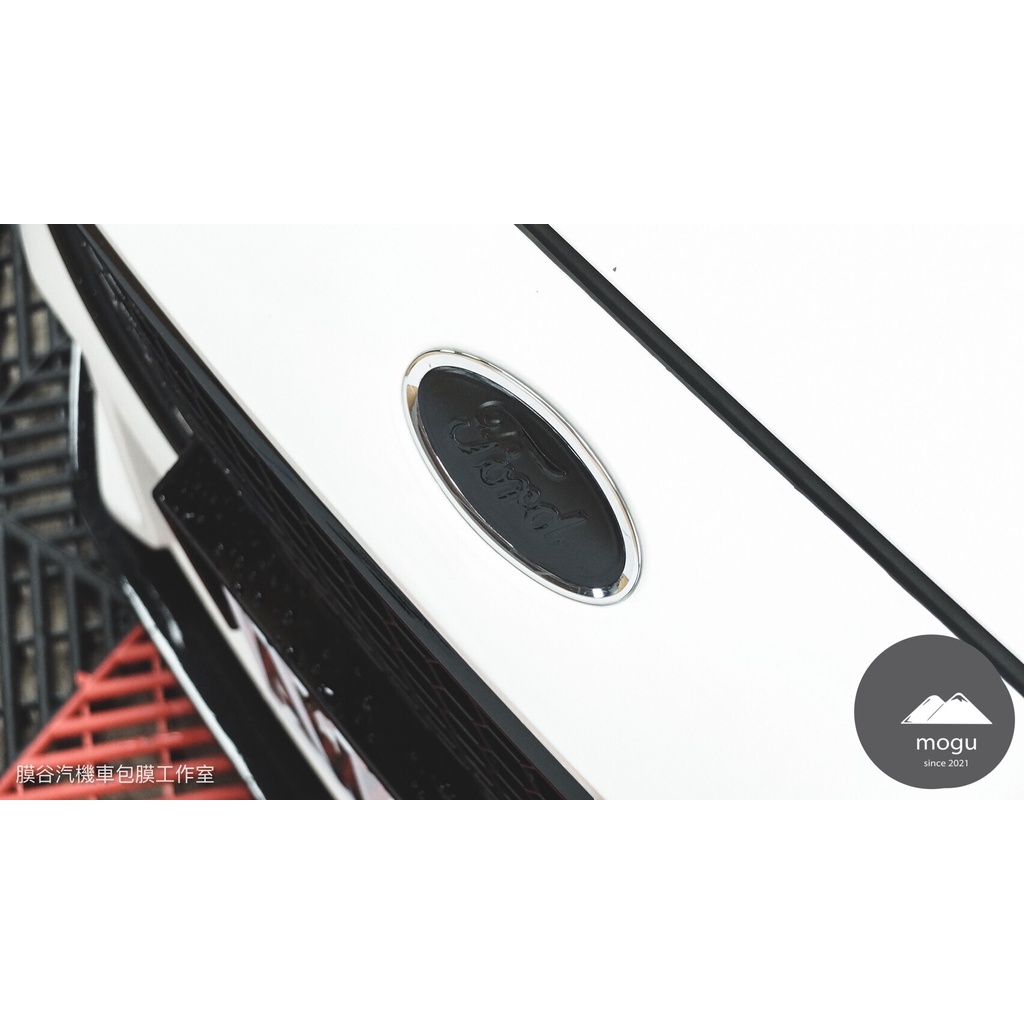 [膜谷包膜工作室] Ford 福特 Focus Mk3.5 專用車標膜(一對) 改色 改裝 卡夢 反光