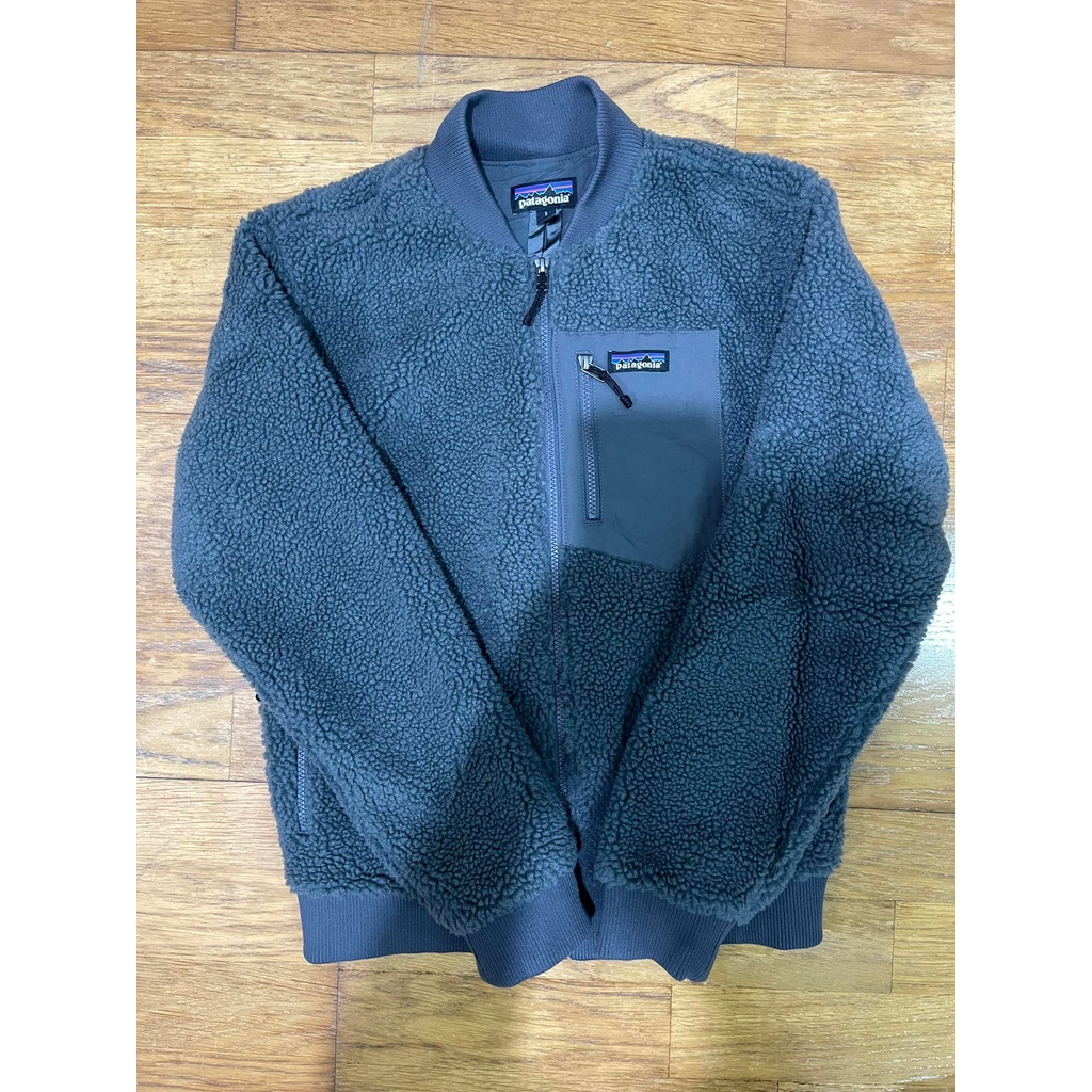 Patagonia Men's Retro-X® Fleece Bomber Jacket "S"  灰色