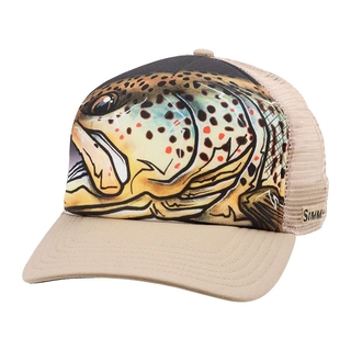 ✚❅❍SIMMS路亞釣魚帽鱸魚帽飛魚帽鱒魚帽野戰帽司機帽現貨帽子美國 