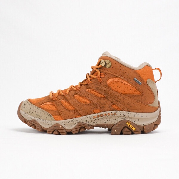 Merrell Moab 3 Smooth Mid Gore-Tex 男 越野鞋 登山 防水 橘 [ML036379]