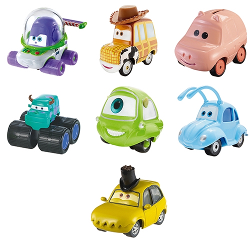 Disney 迪士尼 - Pixar皮克斯 經典角色小汽車(隨機出貨) 整套可先詢問