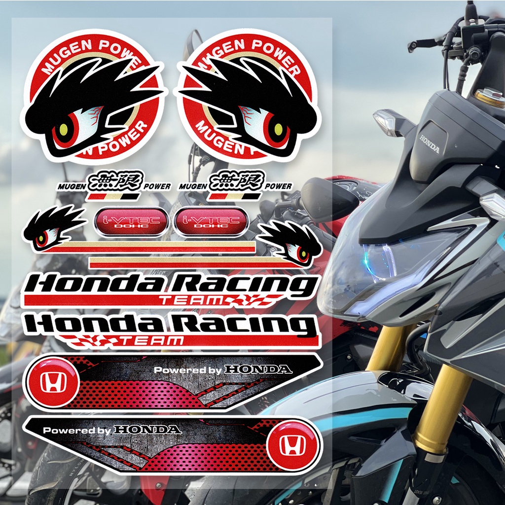 本田摩托車貼紙 HRC 越野摩托車反光貼, 適用於本田 VFR 400800 CB 600100025050 CRB