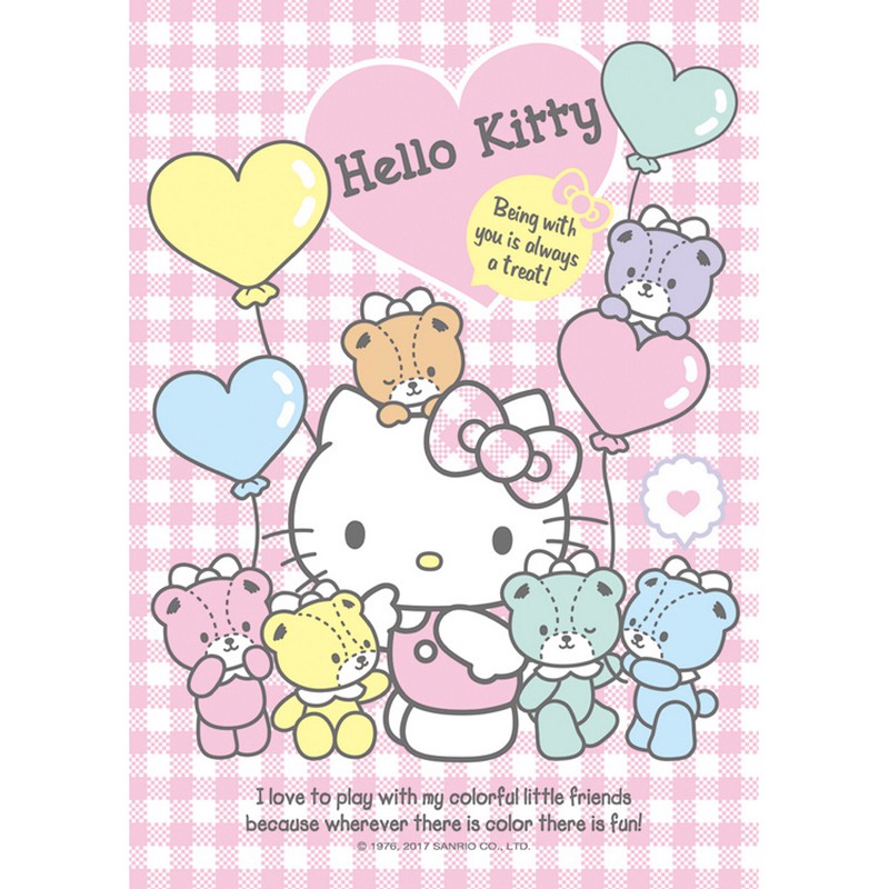 Hello Kitty繽紛小熊拼圖108片