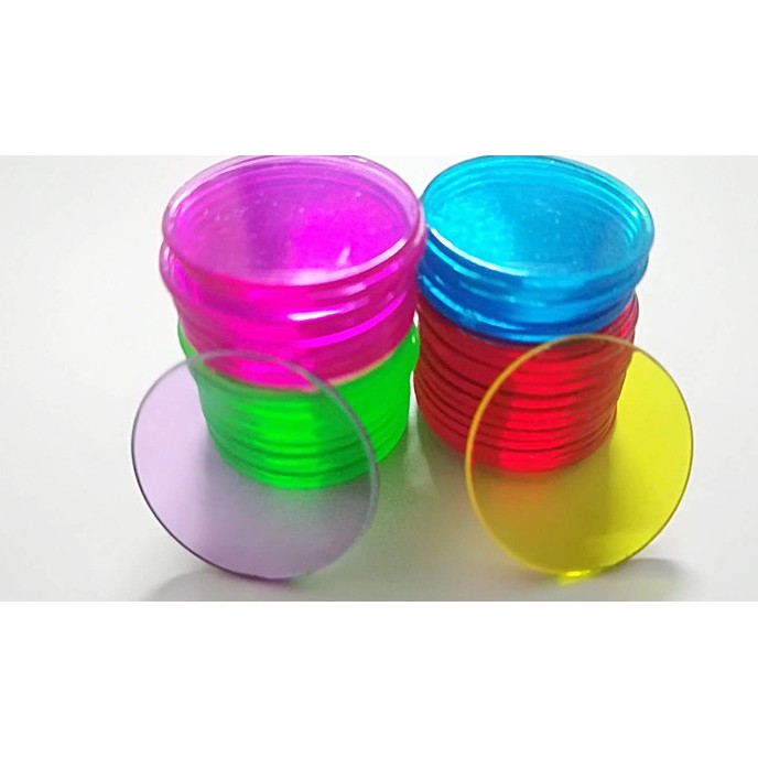 中壢現貨 壓克力透明圓片教具 10片一組 蝦皮購物