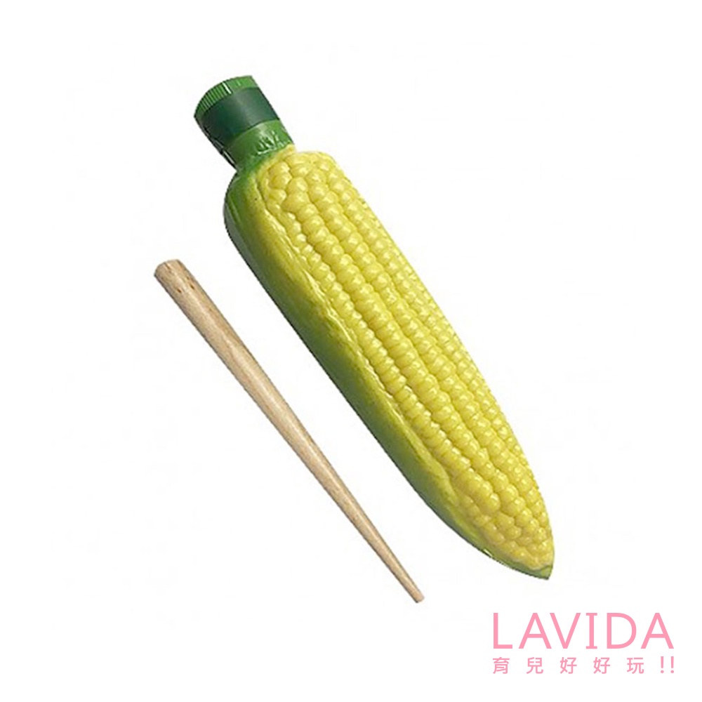 【台灣豪聲樂器】玉米刮胡 兒童樂器 手搖鈴 手搖沙鈴（LAVIDA官方直營）