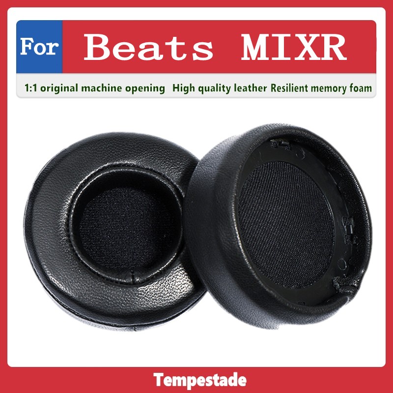適用於 Beats MIXR 耳機套 頭戴式耳機保護套 皮耳套 耳罩 耳機海綿墊 頭梁保護套