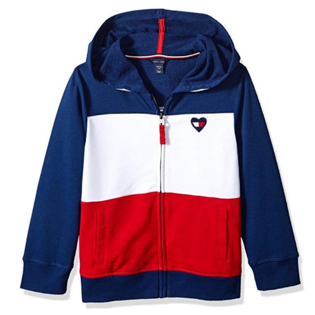 全新Tommy Hilfiger 女大童連帽外套