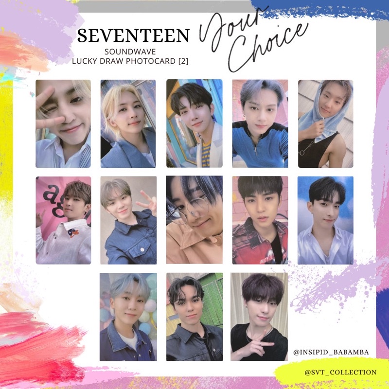 今ダケ送料無料 seventeen yourchoice ミンハオトレカ sound wave tdh