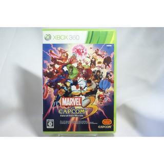 [耀西]二手 純日版 XBOX 360 Marvel vs. Capcom 3：兩個世界的命運 英文字幕 含稅附發票