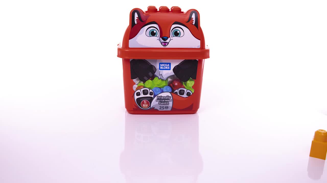 Fisher-Price 費雪美高 狐狸造型積木桶