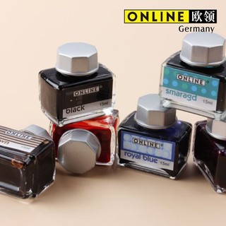 2[溫馨小舖]德國 ONLINE 歐領 原裝瓶裝墨水 15ml 6色