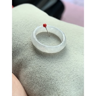 冰種翡翠玉戒 鑽石切割面戒指 f-15