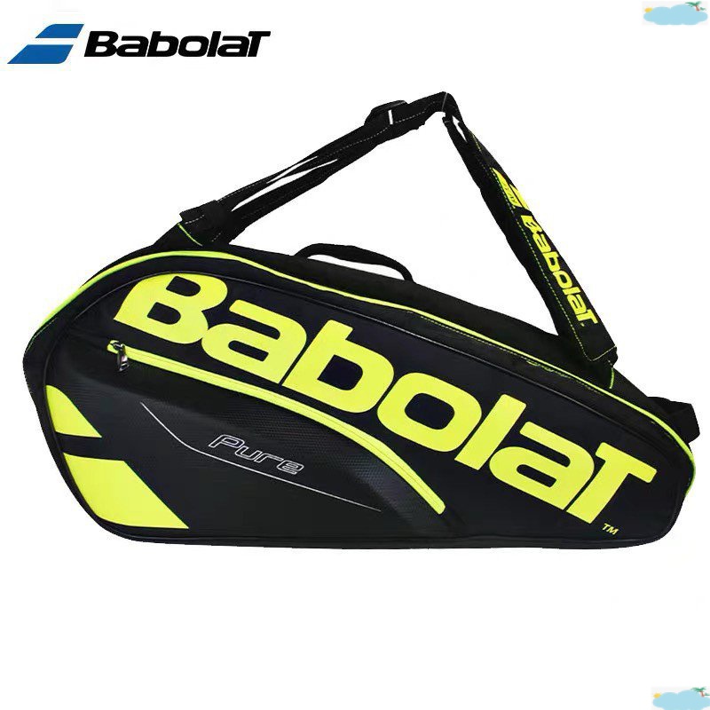 現貨速發 店長推薦 球包 新款babolat百寶力網球包雙肩運動背包6支裝 網球包大包