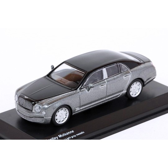 【秉田屋】官方精裝版 Kyosho 京商 Bentley 賓利 Mulsanne 灰 1/64 1:64