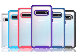 SAMSUNG 適用於三星 Galaxy S10 S10 Plus S24 Ultra 5G 手機殼混合防震裝甲全身超薄